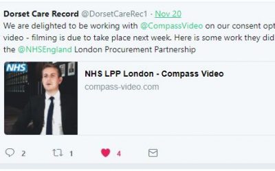 Compass Video win video tender to work with the NHS