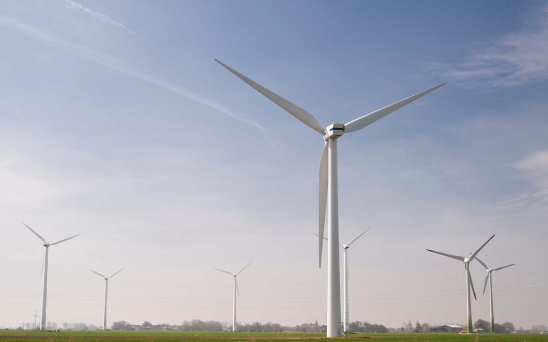 Sustainable business Climate Commitment wind energy
