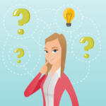 caucasian-business-woman-having-creative-idea-business-woman-standing-with-question-mark